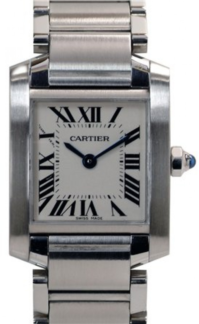 Pre-Owned Cartier Tank Francaise W51008Q3 Ladies